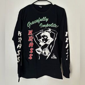 Jungles Jungles - Impolitely Krass Long Sleeve Shirt - Size Medium